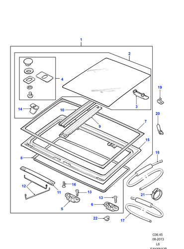 Land rover hinge tilt - hinge, &