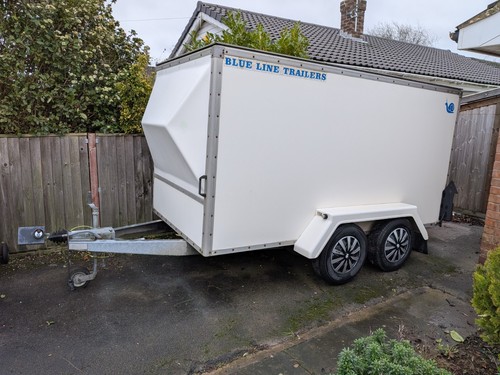 Blueline 10ft box trailer - box, with
