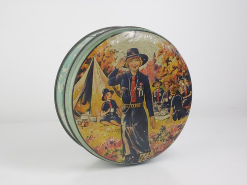Vintage girl guides biscuit - girl,