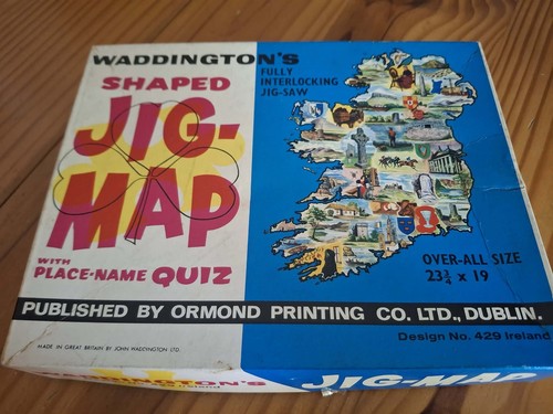 Vintage waddingtons shaped jig - waddingtons,