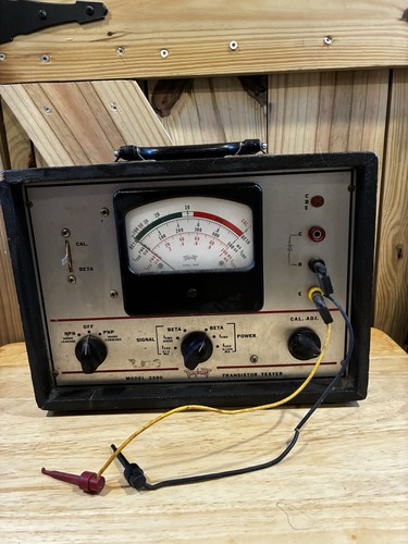 Triplett transistor tester - transistor,