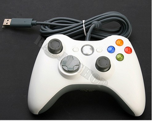White xbox 360 - usb, wired