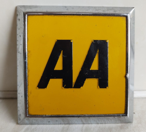 Vintage original car badge - vintage,