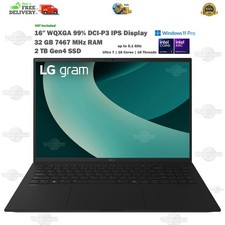 LG Gram 16” Inch Laptop 32GB