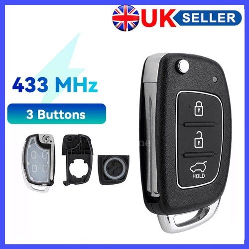Hyundai button remote flip - button,