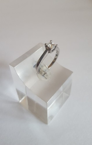 Diamond leo ring solitaire - leo,