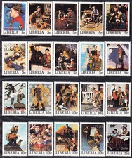 W LIBERIA 0853-857 NORMAN