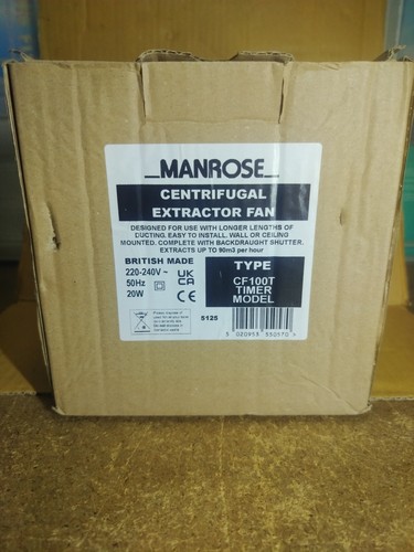 Manrose 100mm 4inch - manrose,