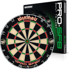 Pro SFB Bristle Dart Board Professional Staple Free Bullseye Dartboard Pro Dart