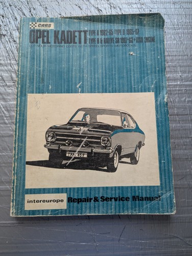 Opel kadett type - kadett,