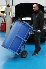 Tyre Wheel 205 Litre Barrel Truck Suits 10" 18" Capacity 280kg