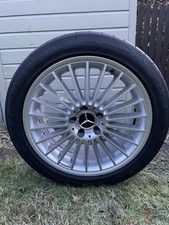 MERCEDES SL55 CLS55 AMG KOMPRESSOR  18" ALLOY WHEEL FRONT A2304011502 REFURBED