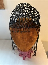 Hat Beaded Flapper Rare VTG