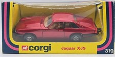  Corgi Toys 319 - Jaguar XJS Red Boxed - Vintage Diecast Model 13cm. 