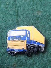 Old Enamel Scania 112M Lorry