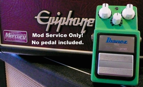 Modify your ibanez - ts9, tube