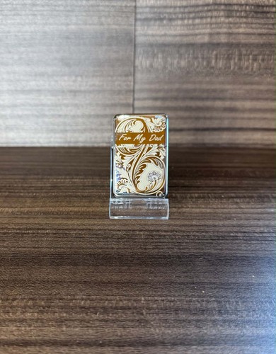 Silver lighter engraved - silver,