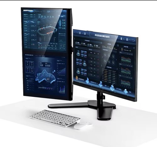 Dual monitor stand height - monitor,