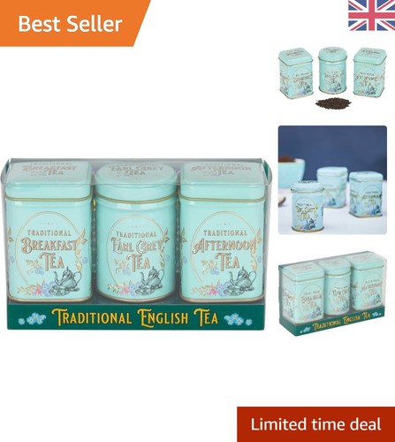 Vintage tea tins with classic - tea,