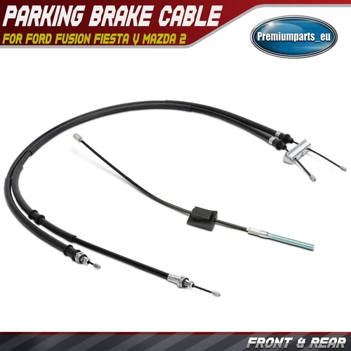 Handbrake cable front - 2x,
