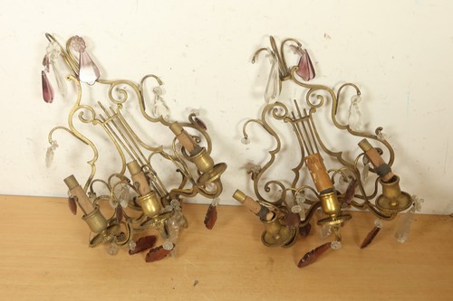 Pair antique art nouveau - pair, of