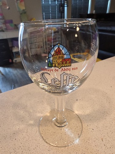 Leffe abbey belgian beer glass - leffe,