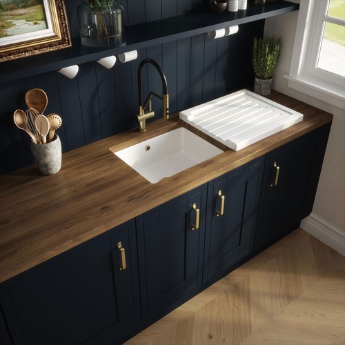 Nuie inset fireclay kitchen - nuie,