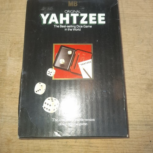 Vintage yahtzee deluxe edition - vintage,