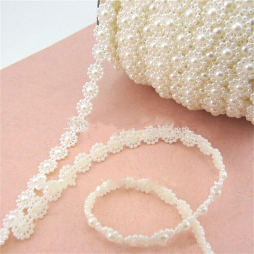 10mm pearl beads on - 2m,