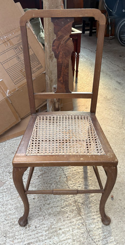 Vintage wooden dining chair - vintage,