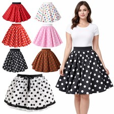 Womens Polka Dot Rock N Roll