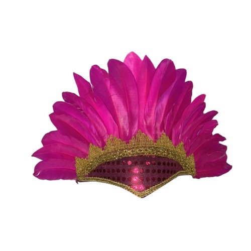 Feather headdress costume - headdress,