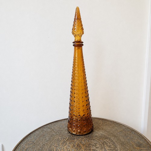 Vintage mid century amber - vintage,
