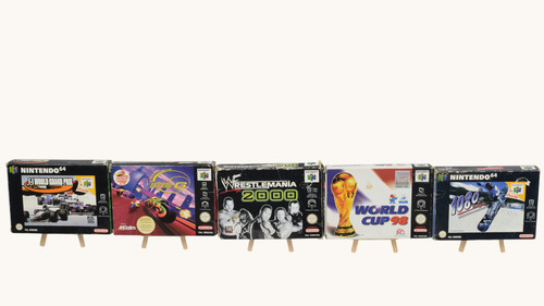 N64 games boxed - n64,