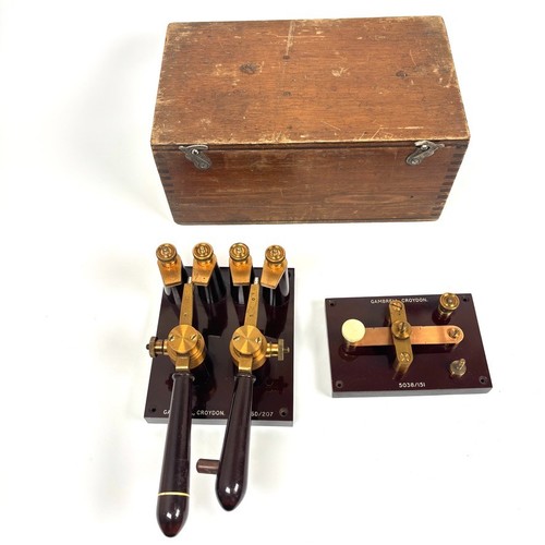 Morse code telegraph key dual - morse, (dual