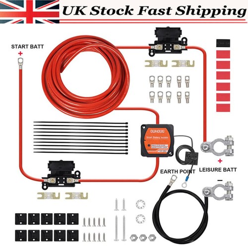 Split charge relay kit - split,