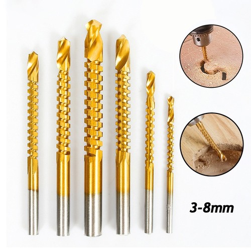 Titanium coated twist saw - titanium,