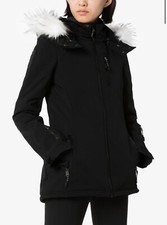 NEW Sweaty Betty Black Exploration Softshell Ski Jacket Size Large RRP £385