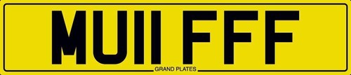 Muffy muff number plate mu11 - muffy,