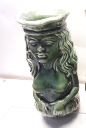 Dartmouth pottery mermaid - pottery,