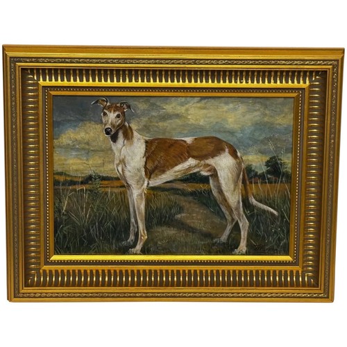 Antique oil painting portrait - oil,