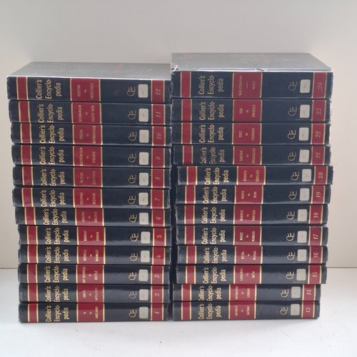 Colliers encyclopedia volumes - colliers,