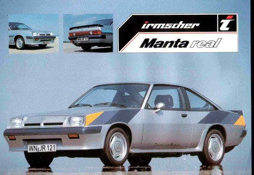 Opel manta irmscher - opel,