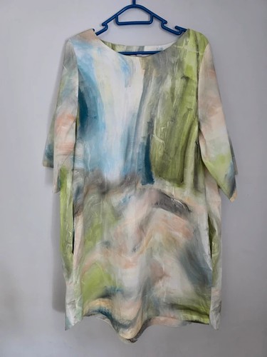Cos abstract print cotton - abstract,