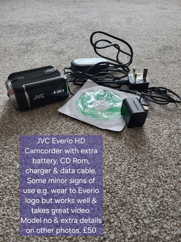 Jvc everio hd620bek - jvc,