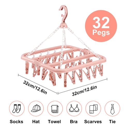 Foldable sock dryer with - sock,