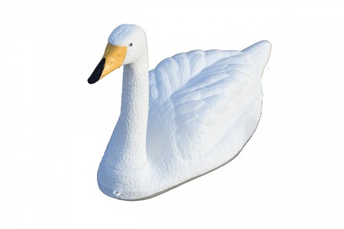 Floating whooper swan decoy - swan,