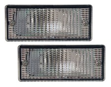 CLEAR FRONT INDICATOR LENSES FOR BMW E30 3 SERIES (86-92) (*** FITS M3 ONLY ***)