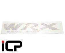 WRX STI Boot Lid Sticker
