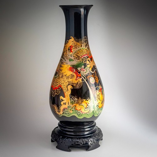 Chinese black lacquer - black, 2